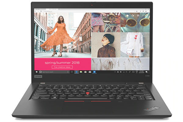 小型ボディに13.3型液晶を搭載した「ThinkPad X390」、レノボ | マイ