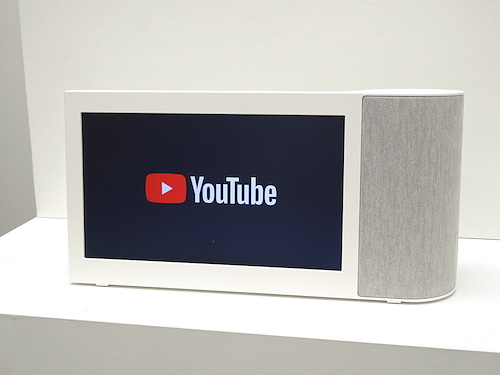 YouTubeをいい音で！パナソニックから画面付ワイヤレススピーカー