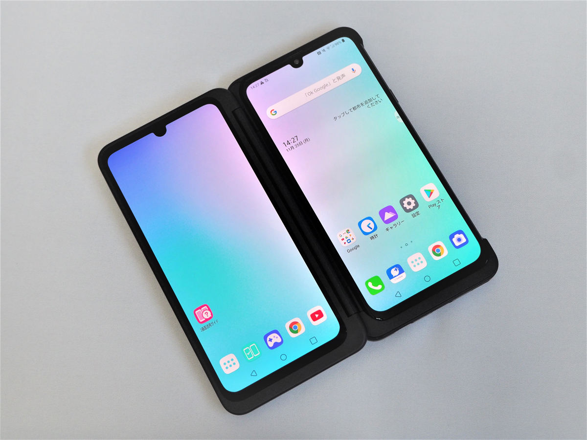 LG G8X ThinQ」レビュー、従来の2画面スマホにないメリットがあった