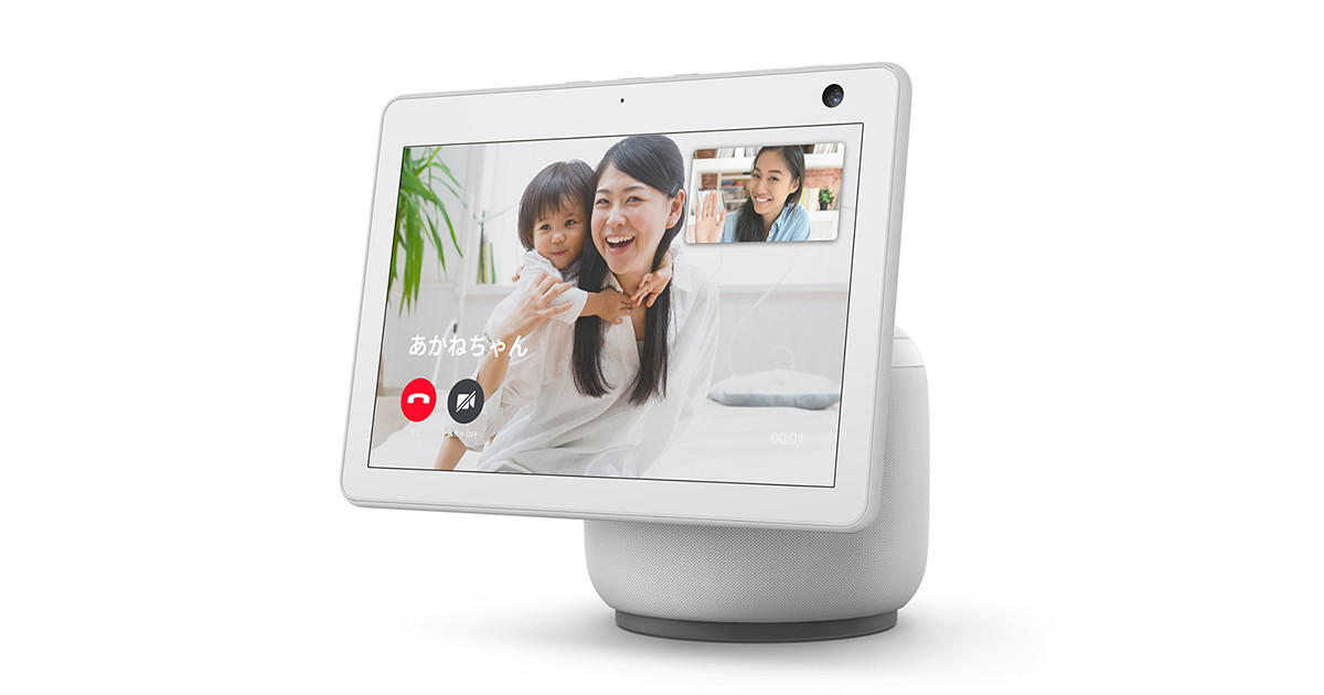 10型画面がユーザーに追従して動くスマートディスプレイ「Echo Show 10