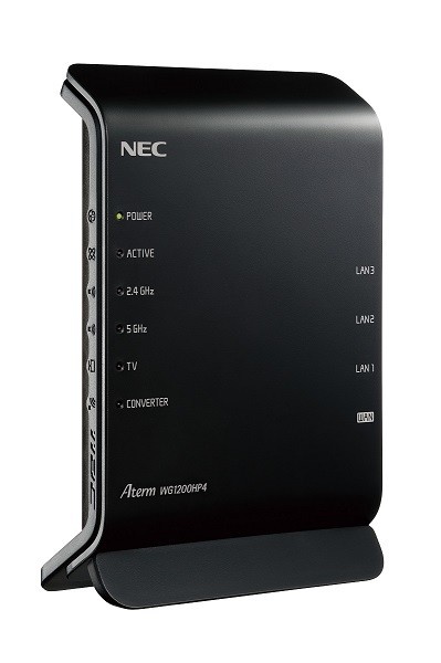 NEC、無線LANルータ「Aterm」に初のメッシュ機能付き4ストリームモデル