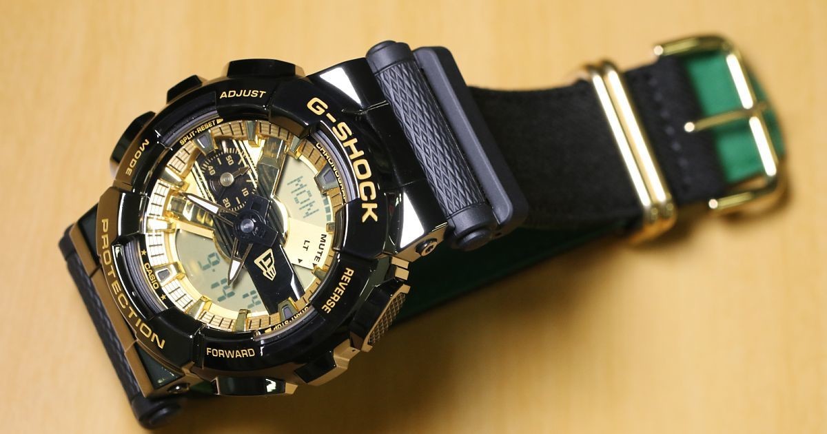 G-SHOCK×ニューエラ、人気のビッグケース「GA-110」コラボモデル