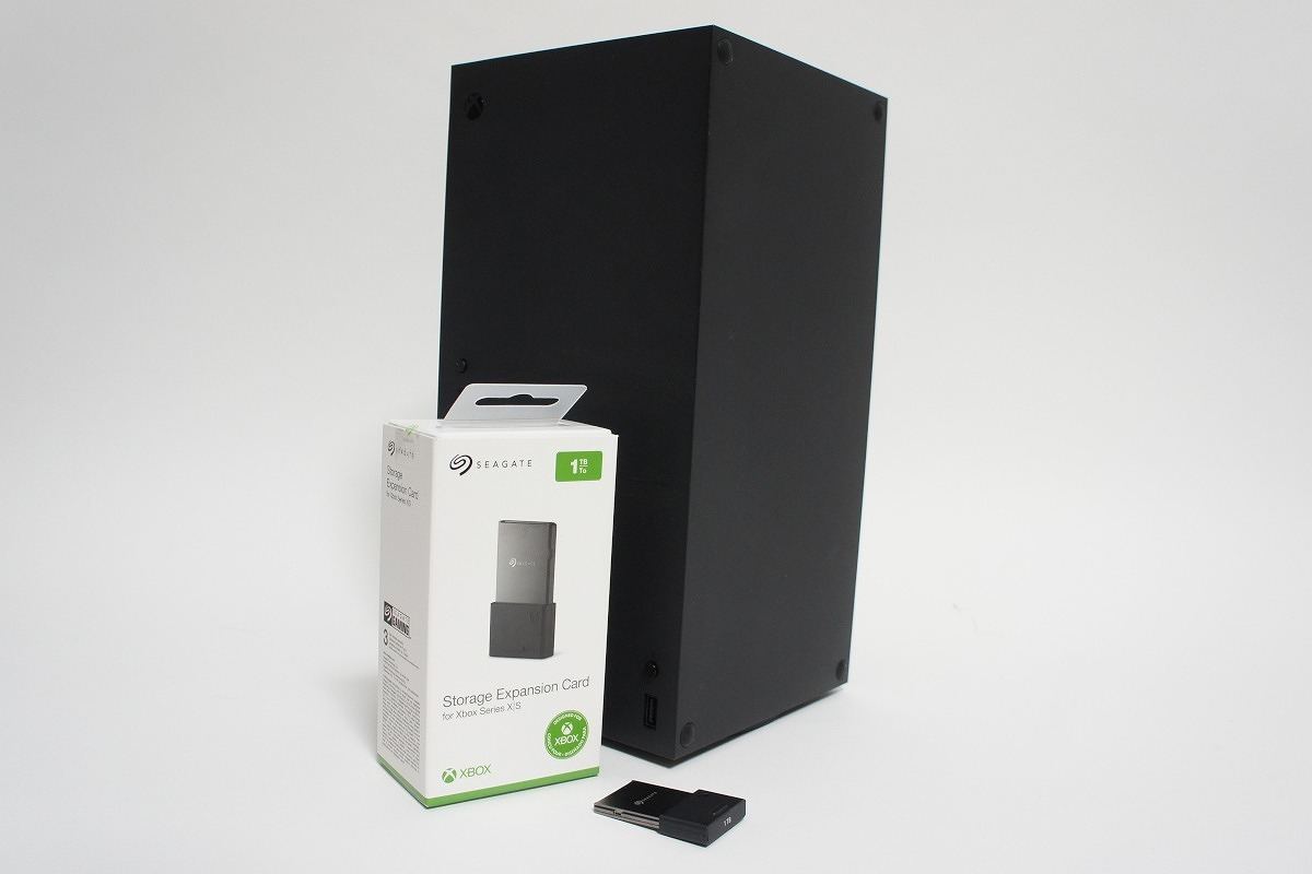 Xbox Series X/Sの容量不足を解消！ Seagateのストレージ拡張カードを