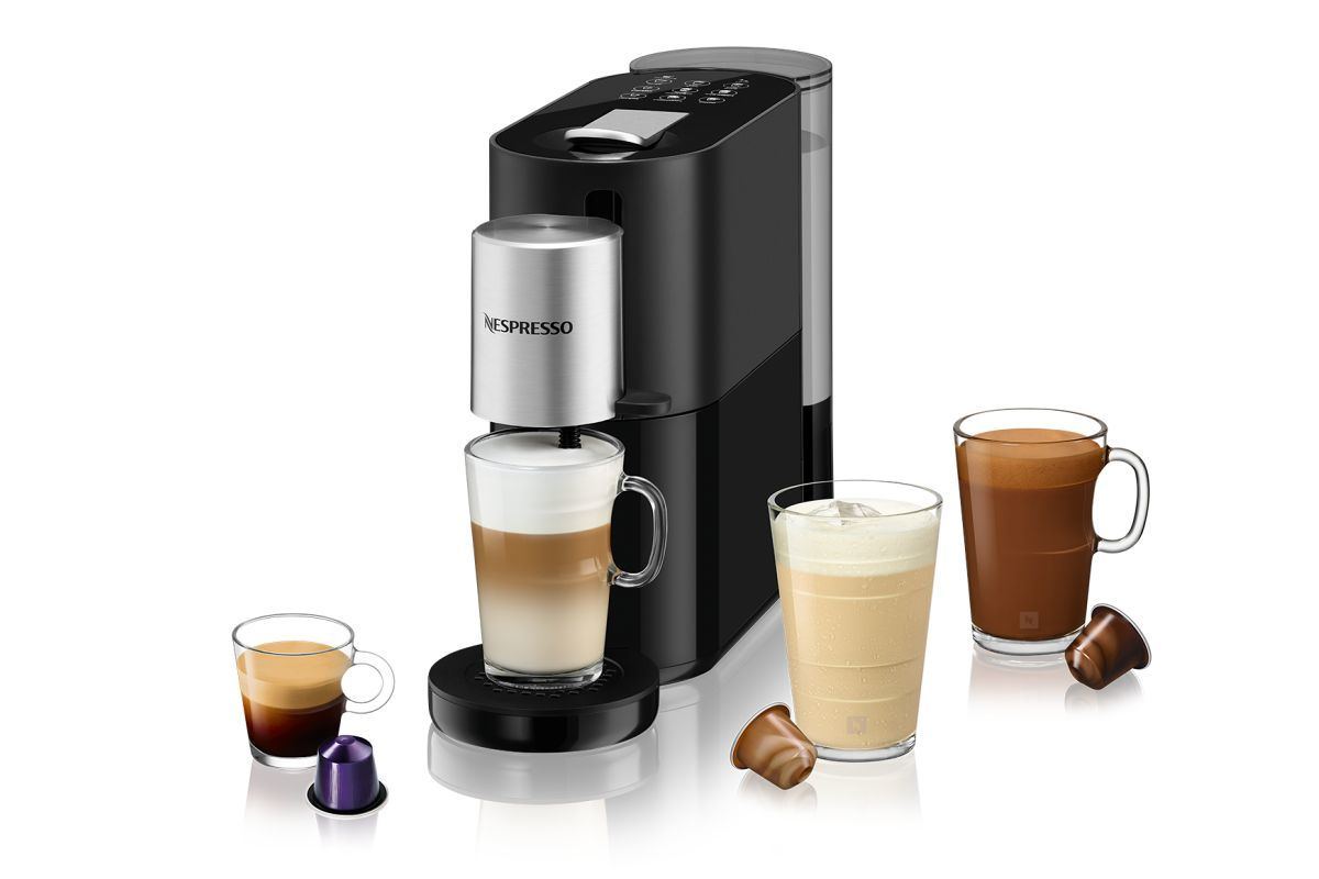 ネスプレッソ、ミルクフォーマー搭載コーヒーメーカー「アトリエ