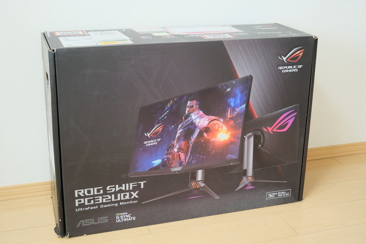 4K/144Hzで32型のゲーミングディスプレイってどうなの？「ASUS PG32UQX