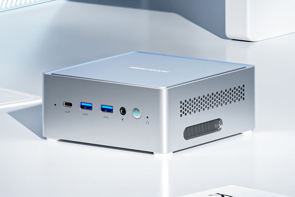 MINISFORUM、USB-Cケーブル1本で映像出力・給電を行える小型PC「NAB6