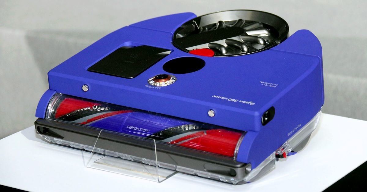 ダイソンの一番パワフルなロボット掃除機、飛び出るノズルで壁際まで