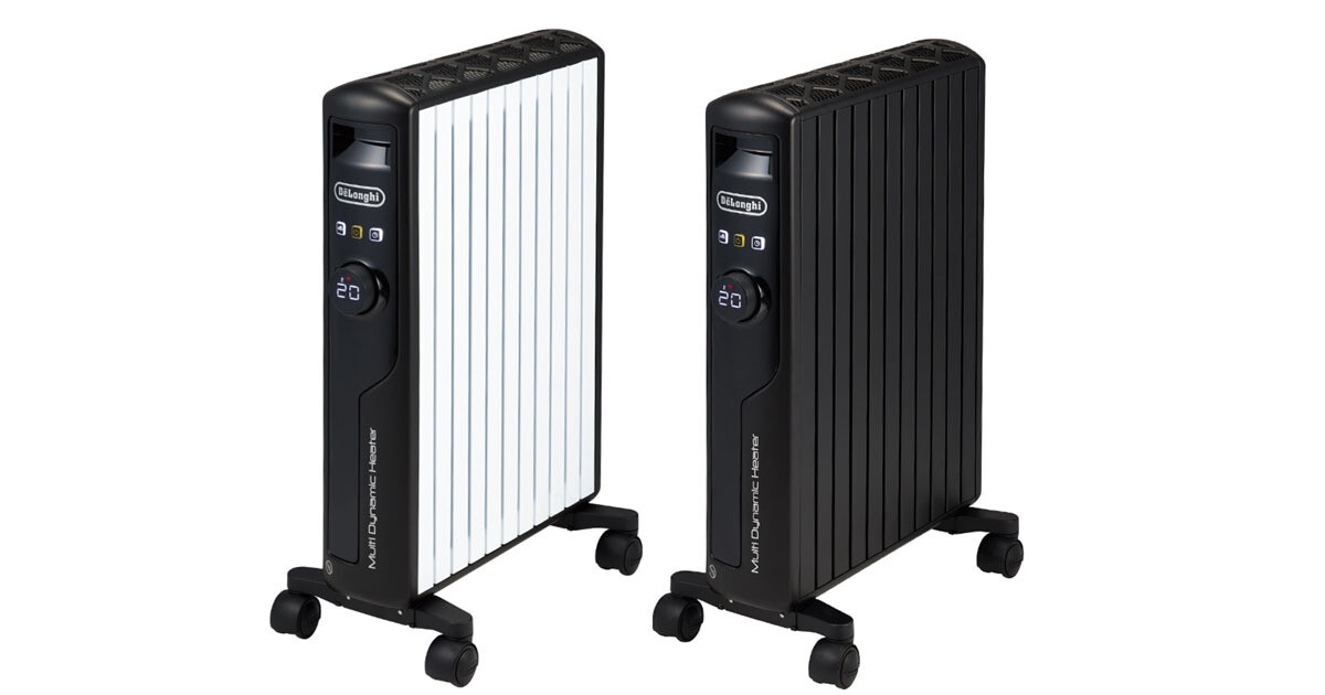 デロンギ、マルチダイナミックヒーターに900W・1500Wモデル | マイナビ