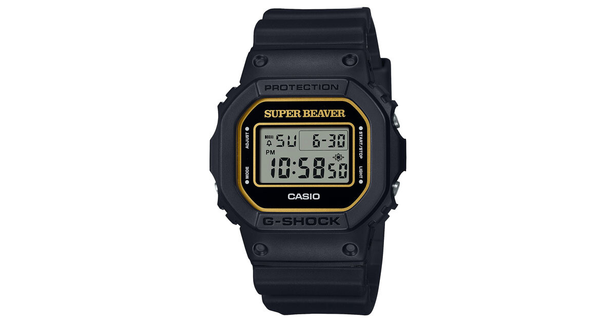 G-SHOCK、ロックバンド「SUPER BEAVER」とのコラボレーションモデル