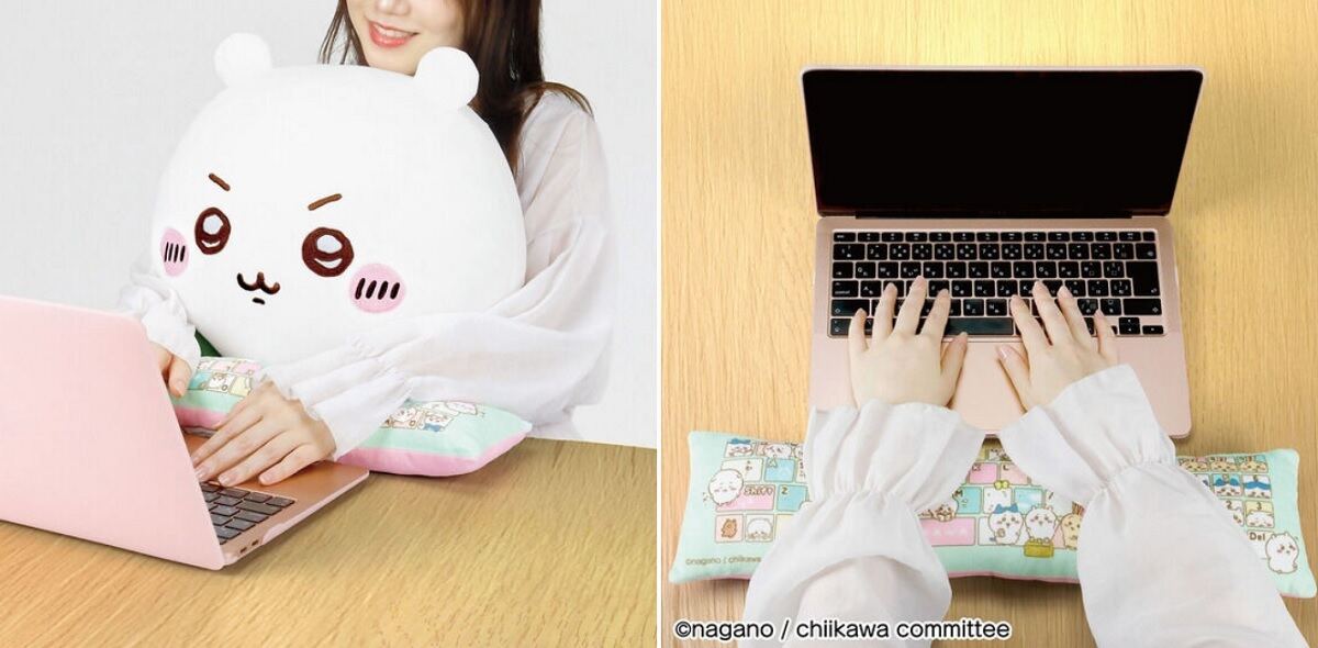ちいかわと一緒】PC作業をサポートする「ちいかわ」のぬいぐるみ