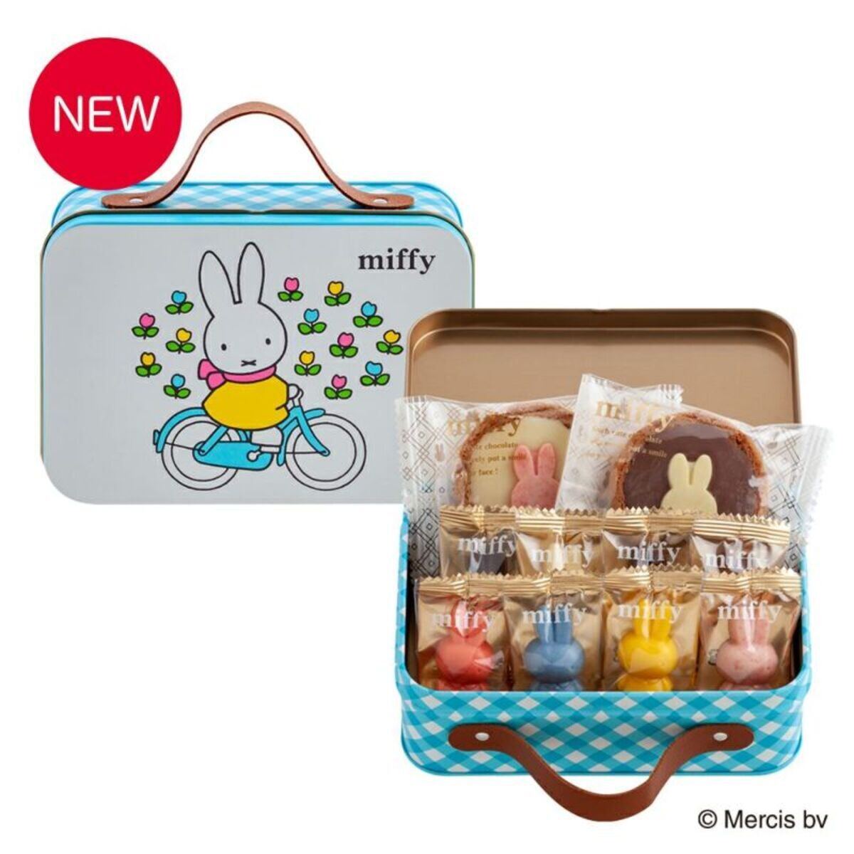 きゅん】モロゾフ×「ミッフィー」バレンタイン限定チョコ登場! - 缶も