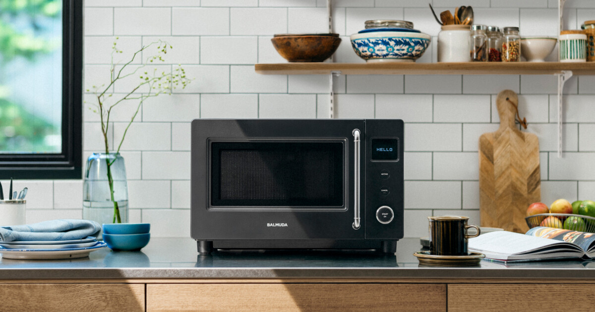 バルミューダ、コンパクトな単機能レンジ「BALMUDA The Range S」を10