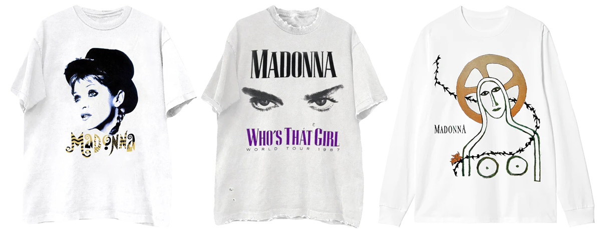 New Tour Merchandise Added - MadonnaTribe