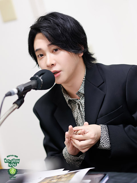 Mrs. GREEN APPLE大森元貴「僕もすごい好きです」「みんなの特徴捉え