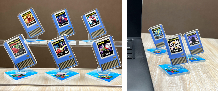 ロックマンエグゼ』シリーズより、”ナビチップ”を題材にしたグッズが新