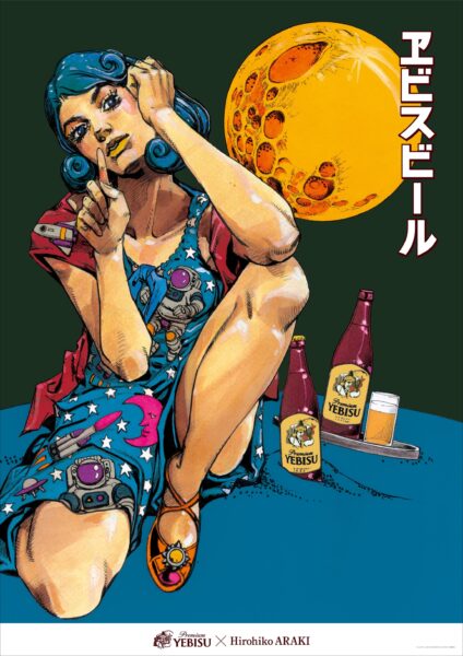 ジョジョ』の荒木飛呂彦氏が洋装の美人画を描き下ろした「五感で味わう