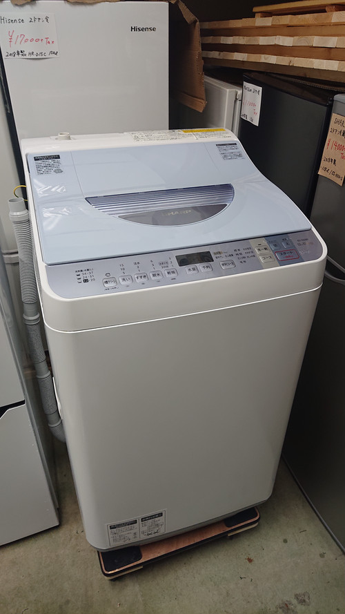 総合リサイクルショップ RecycleGallery NEWS / SHARP 5,5kg 乾燥機能