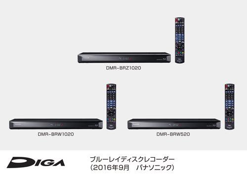 Panasonic DIGA ブルーレイレコーダー DMR-BRW1060 パナソニック