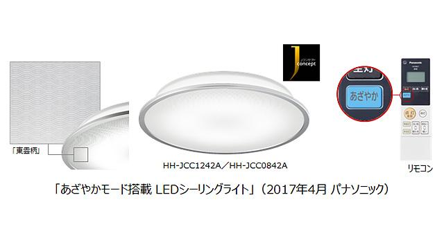 あざやかモード搭載 LEDシーリングライト」を発売 | 個人向け商品