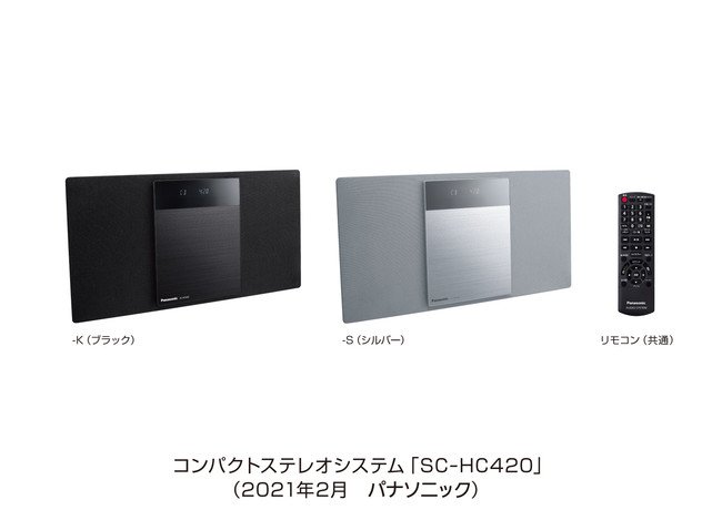 コンパクトステレオシステムSC-HC420／SC-HC320 を発売 | 新製品