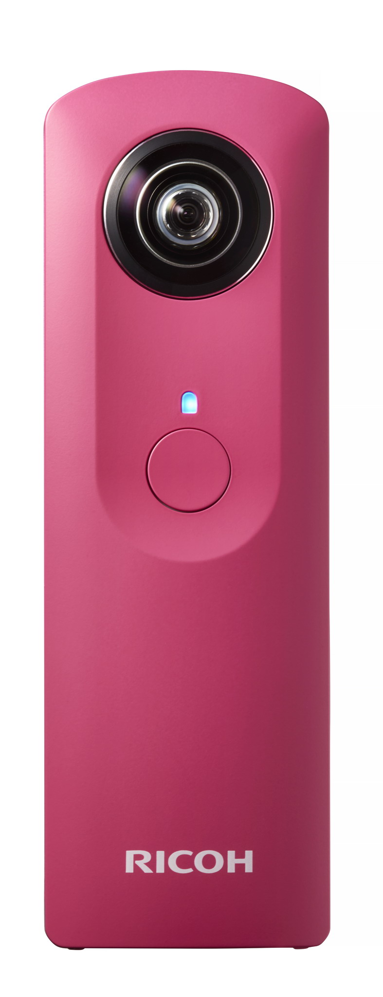 New RICOH THETA model, capturing 360-degree images in one shot, is