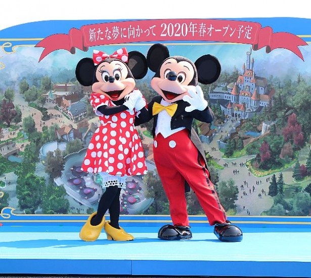 2020年春OPEN！TDL新エリアの起工式にミッキーマウス登場｜ウォーカー