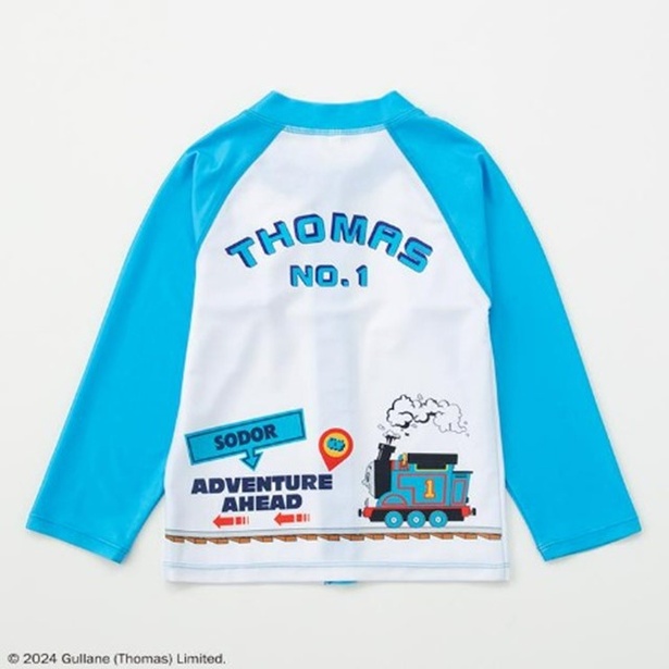 トーマス好きキッズの水着はこれに決まり！バースデイから「きかんしゃ