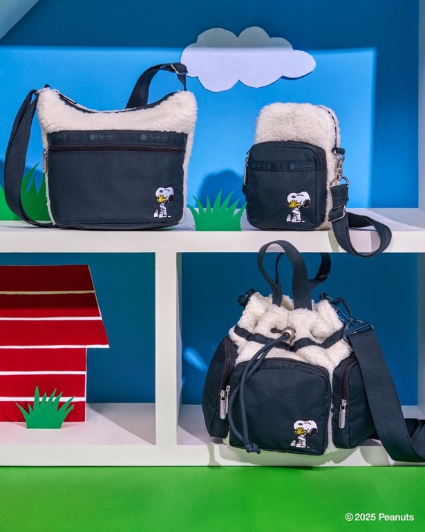 大人気レスポートサック×PEANUTS最新コラボ！スヌーピーハウス型バッグ