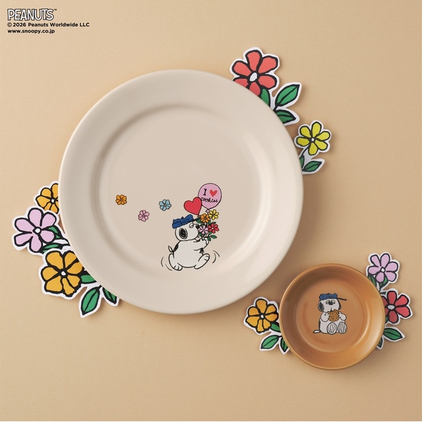 スヌーピーのきょうだいオラフ“単独初コラボ”がAfternoon Teaから