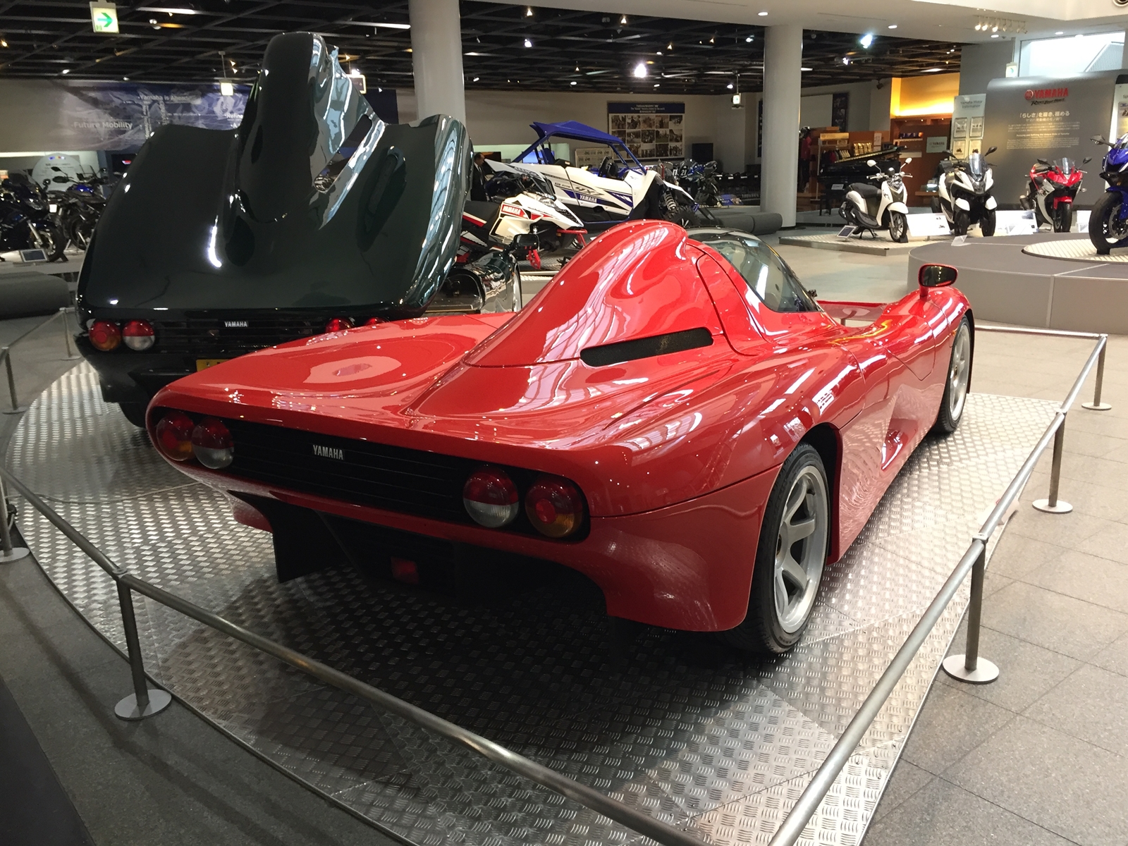 ヤマハ発動機の企業ミュージアム「ヤマハコミュニケーションプラザ