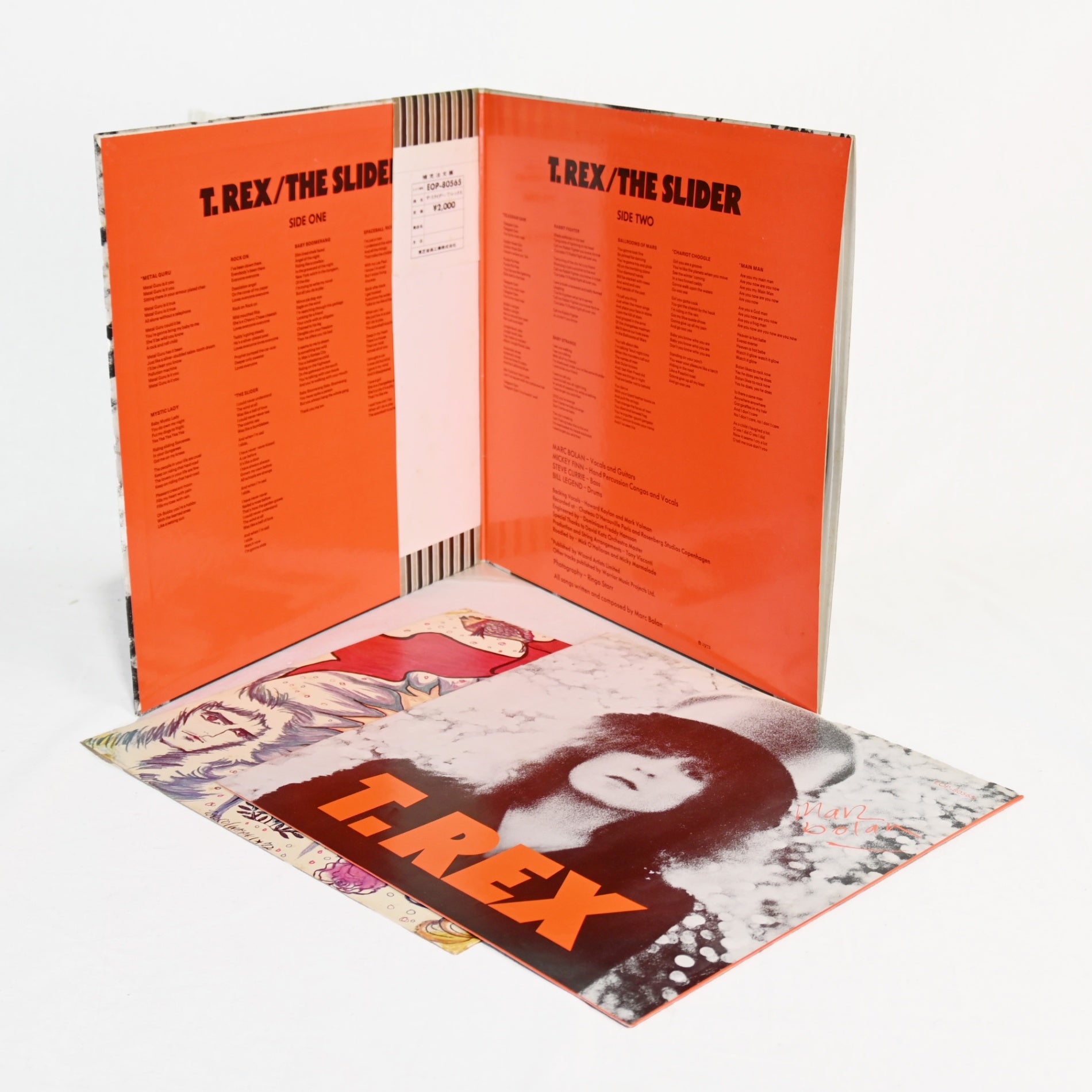 T.REX THE SLIDER EOP-80565 / T.レックス スライダー レコード 国内盤