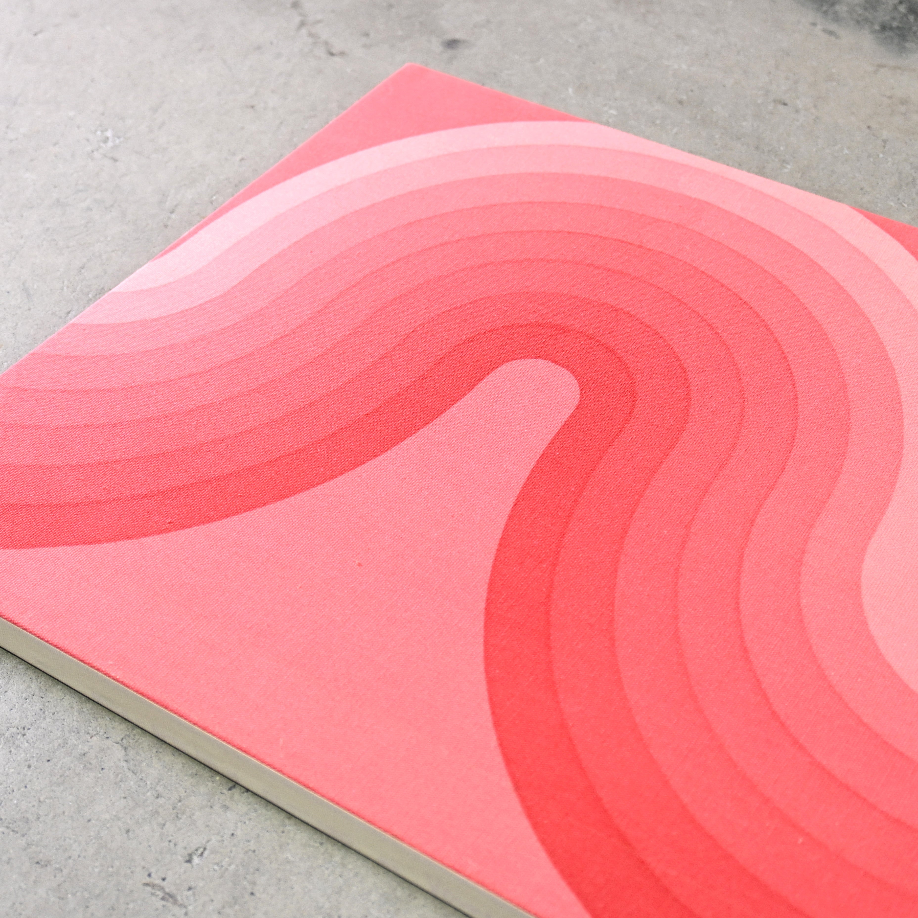 Verner Panton CURVE Mira-x Art panel Vintage fabric Scandinavian