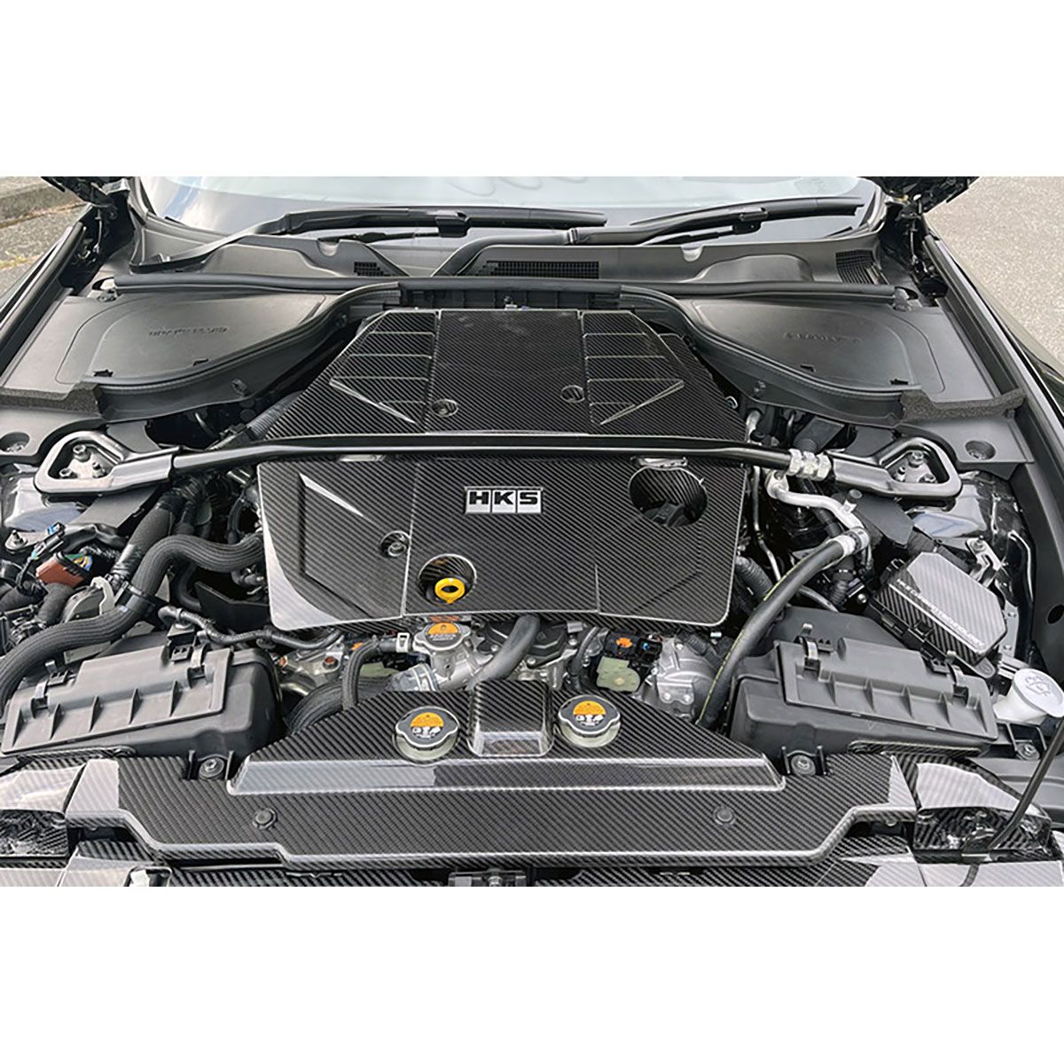 HKS エッチケーエス CarbonEngineCover（カーボン製エンジンカバー