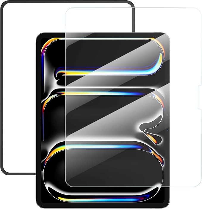 NIMASO iPad Pro 13 インチ用M5 2025年/M4 2024年 ガラスフィルム