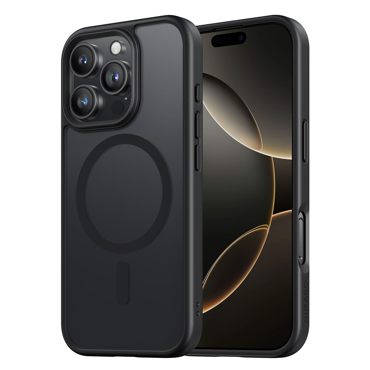 NIMASO iPhone 16/Plus/Pro/Pro Max用ケース MagSafe対応 マット仕上げ