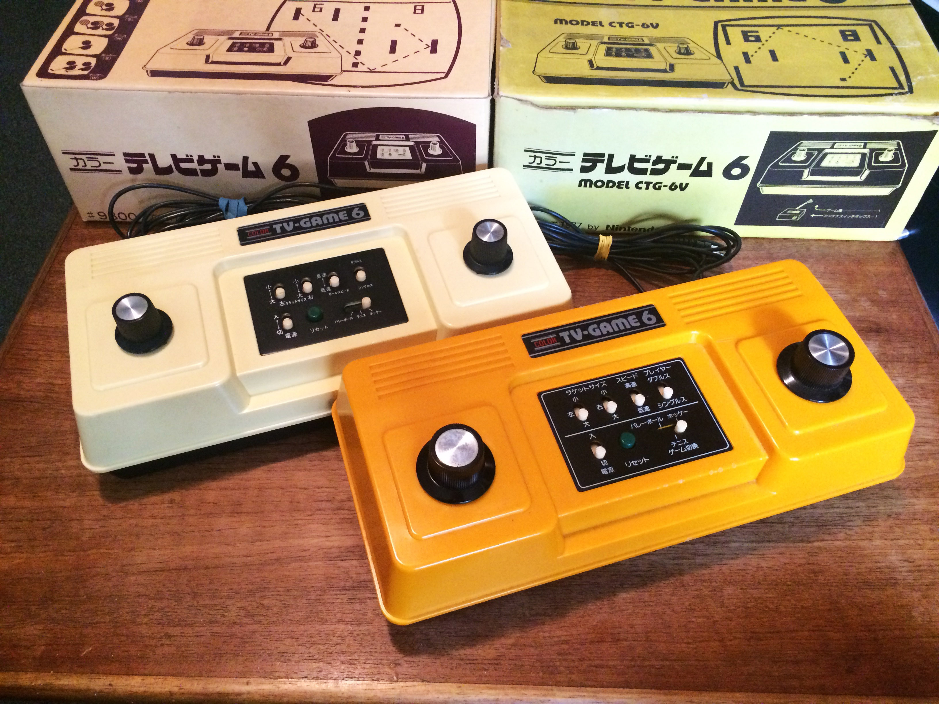 Nintendo Color-TV Game 6 (カラー テレビゲーム6) – Nintendo Sega Japan!