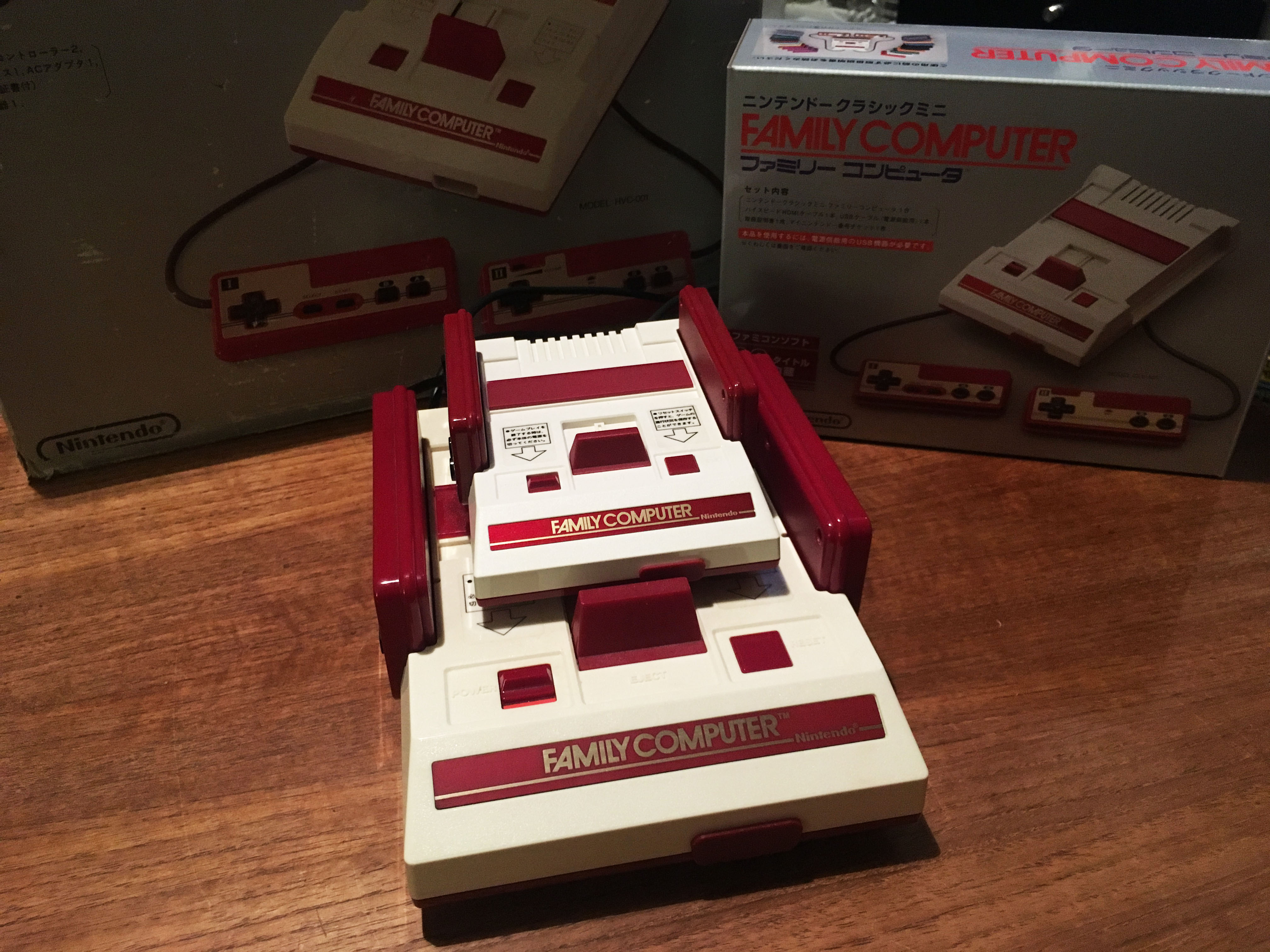Complete Nintendo Classic Mini collection – with the original