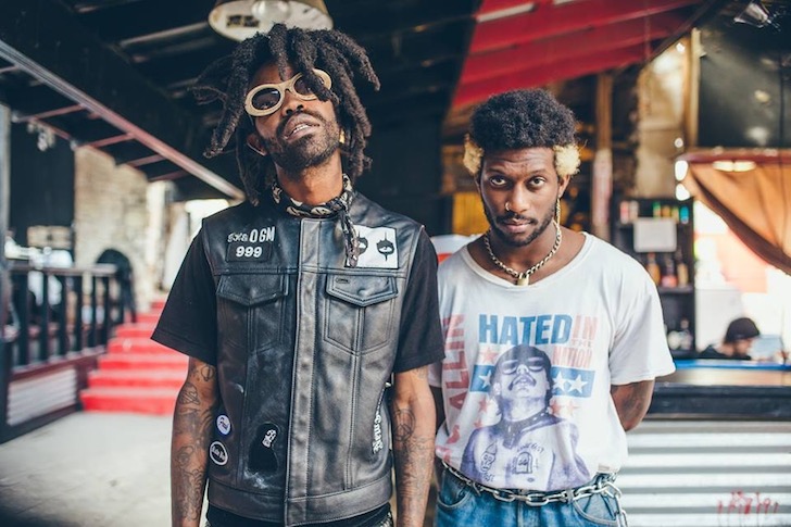 時代を射抜くハードコアパンク・ラップデュオ Ho99o9が 'Blood Waves