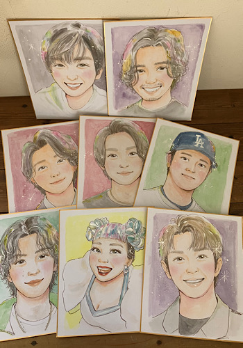 プロが本気で描いてみた！有名人・芸能人の似顔絵イラスト【10選