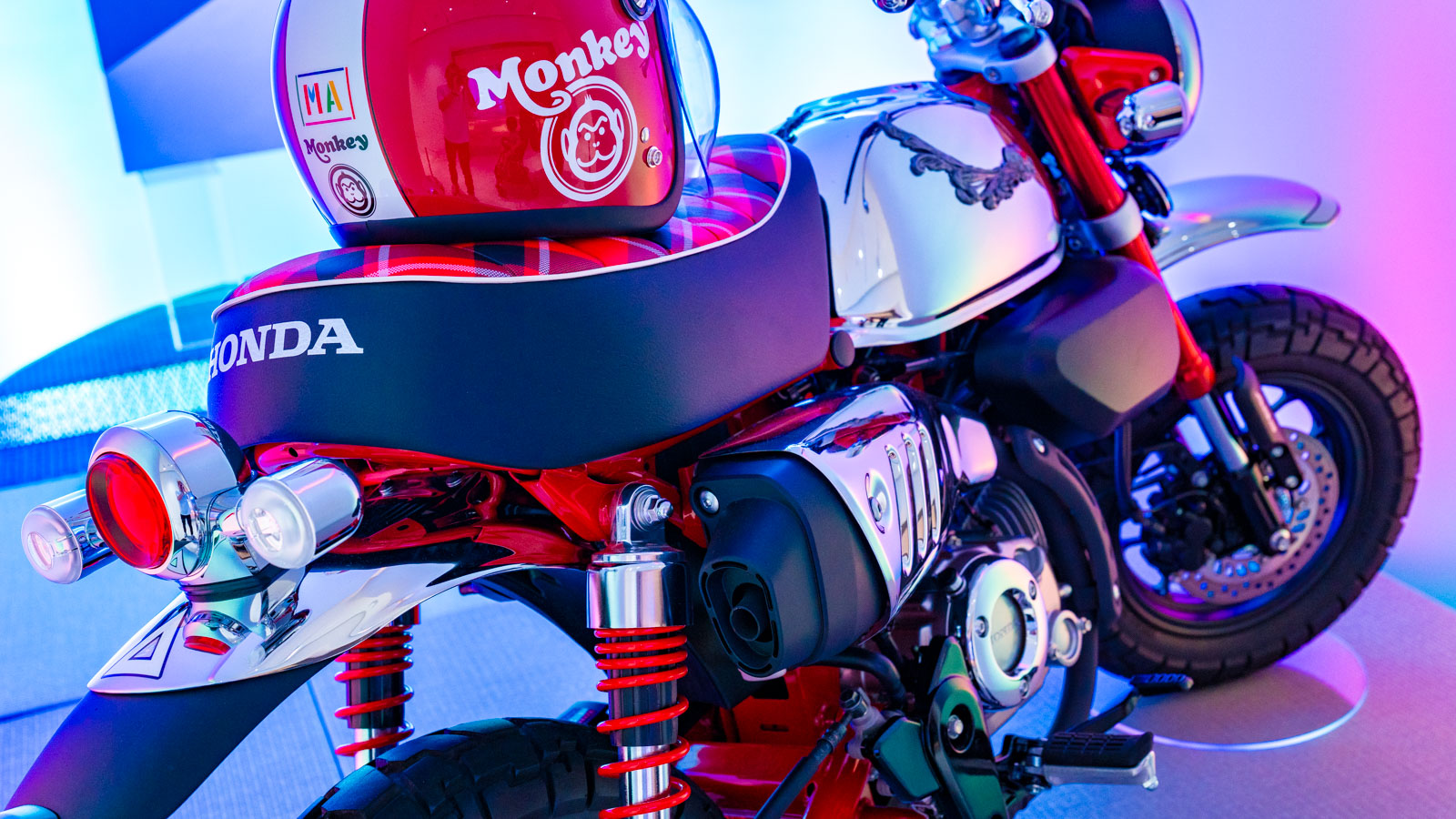 タミヤ製ビッグスケールバイク模型の最小単位／1:6 ホンダ モンキー