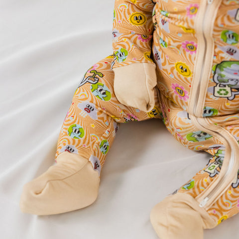 LIL' EARTHLING BAMBOO ZIPPY – NIXX BABY