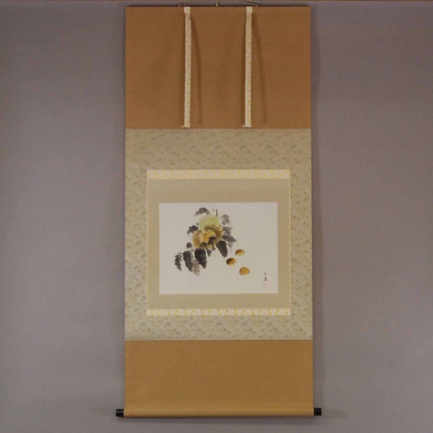 宮台玉英 / 栗 | 掛軸 - 野村美術