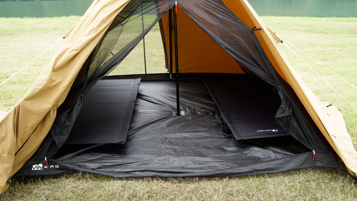 WAQファミリーテント【Alpha TC/FT】レビュー！フラップアレンジが便利
