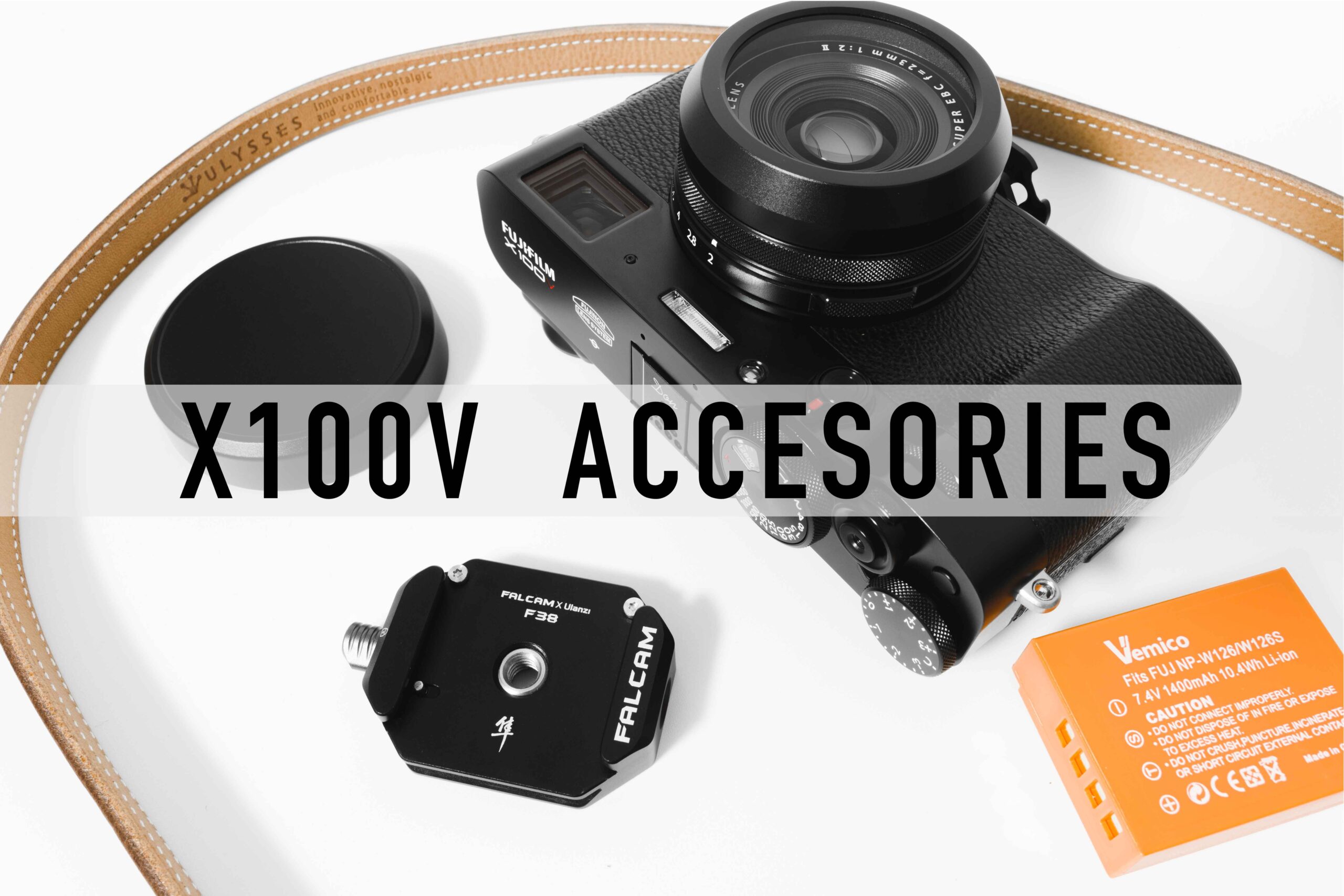 FUJIFILM X100Vと一緒に使っているアクセサリーまとめ | #9｜ONLINE