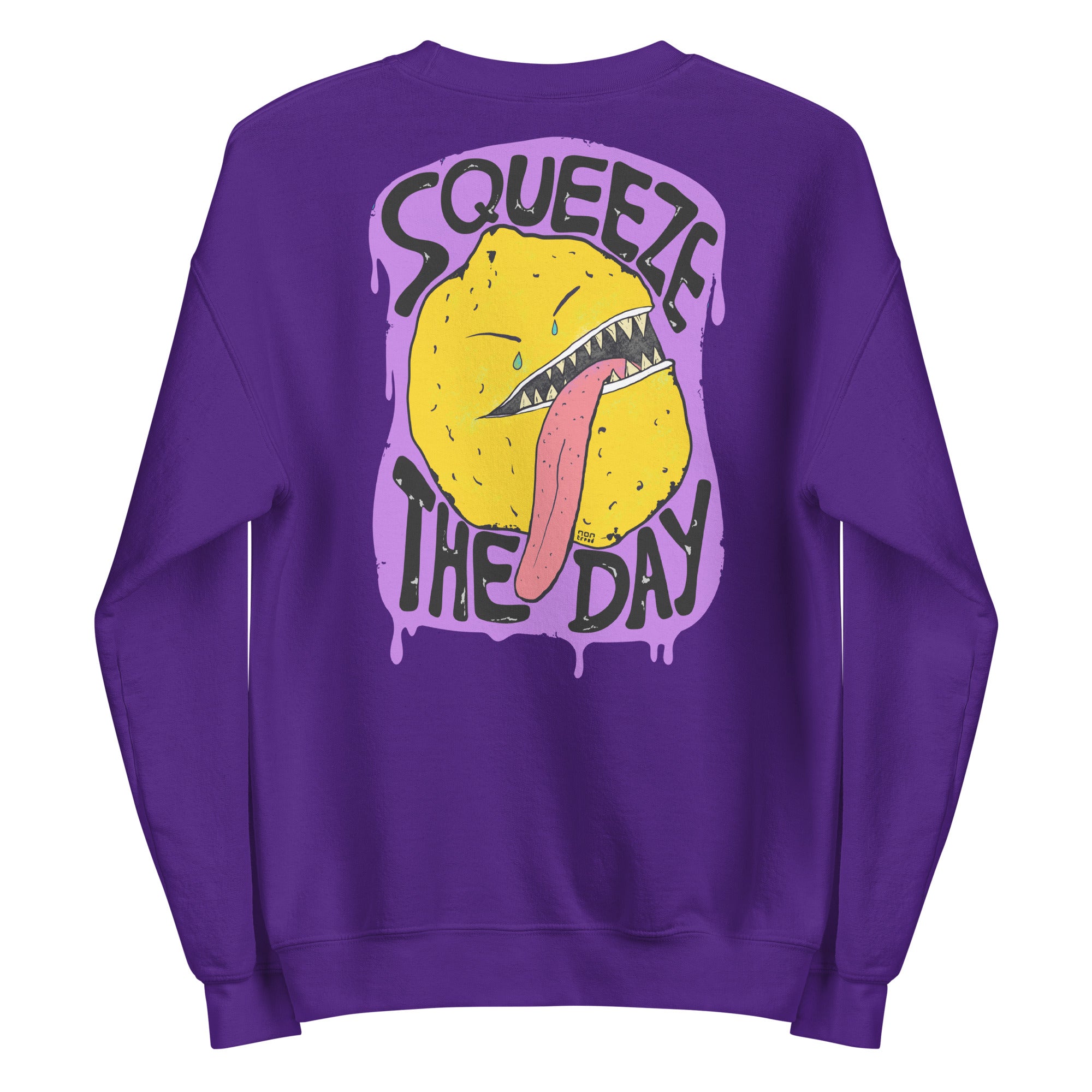 The Lemon Day Sweatshirt (back & front) – Nontrend
