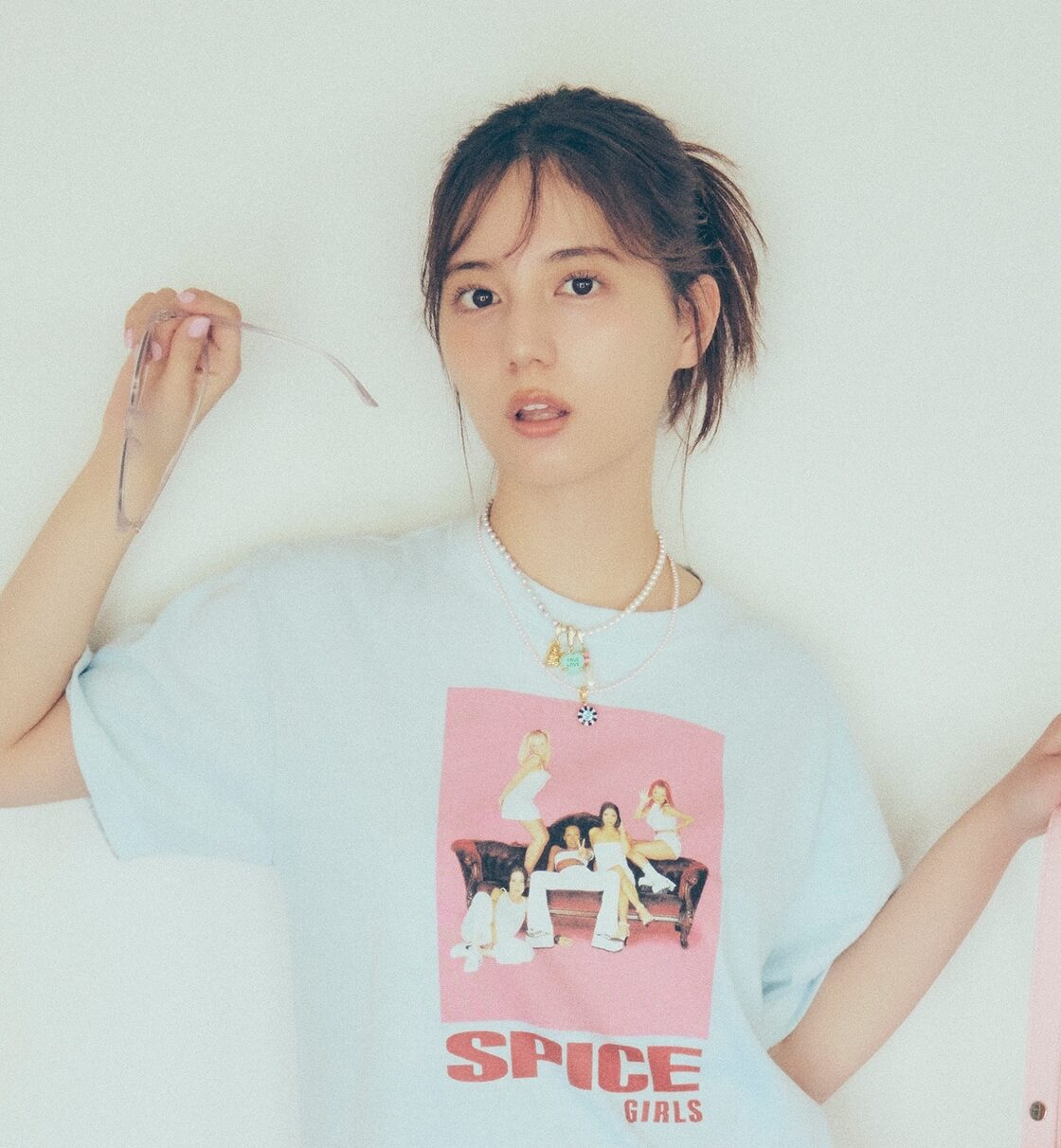 小坂菜緒】7月15日は「“スパイスガールズ”Tシャツ」で気分もアガる