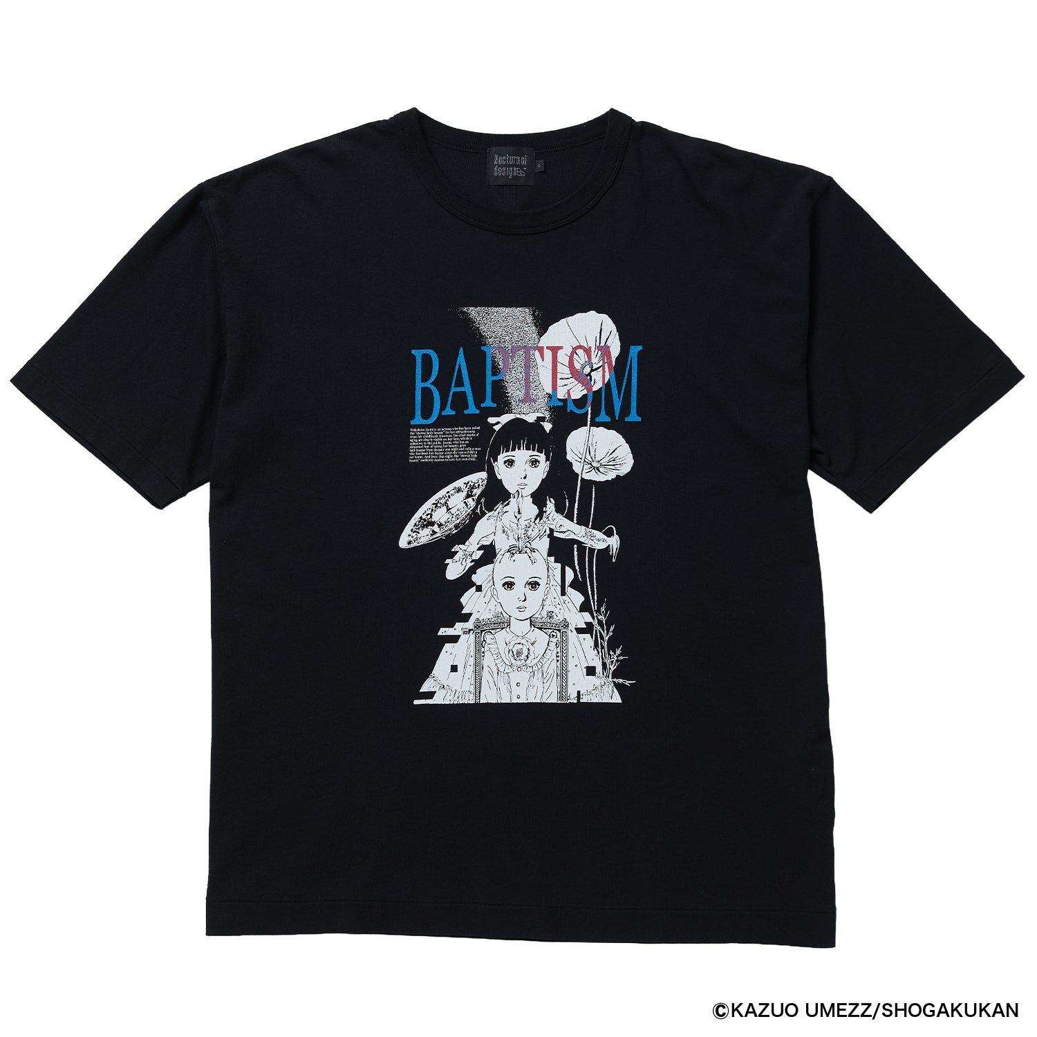 Nocturnal 洗礼 BAPTISM Tee 002（Black） – Nocturnal design