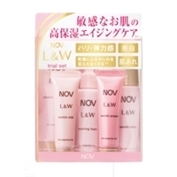 敏感肌用高保湿エイジングケアのノブ L＆W トライアルセット(お試し