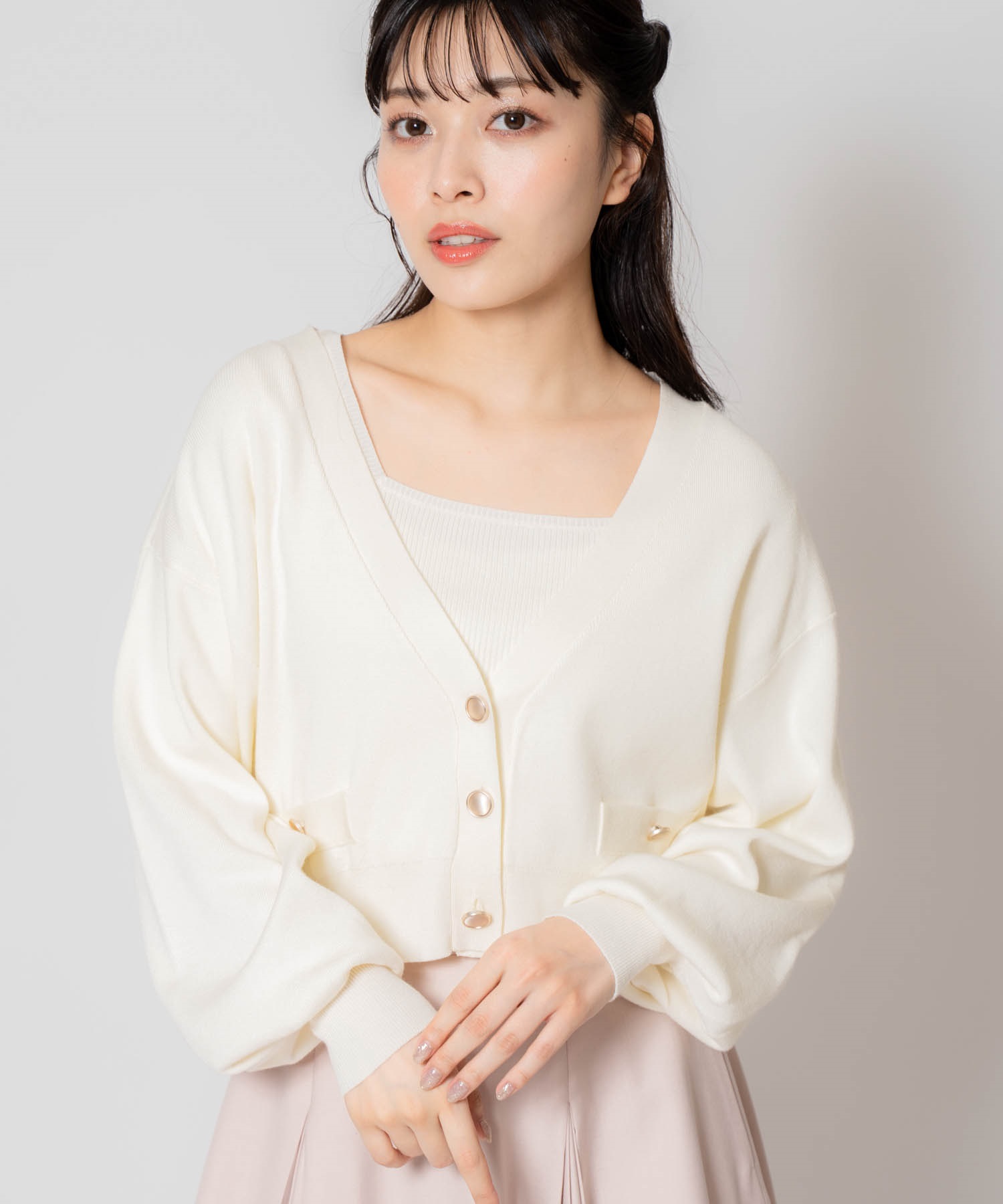 半袖ニット×カーデアンサンブル | ニット | NOELA OFFICIAL WEB STORE