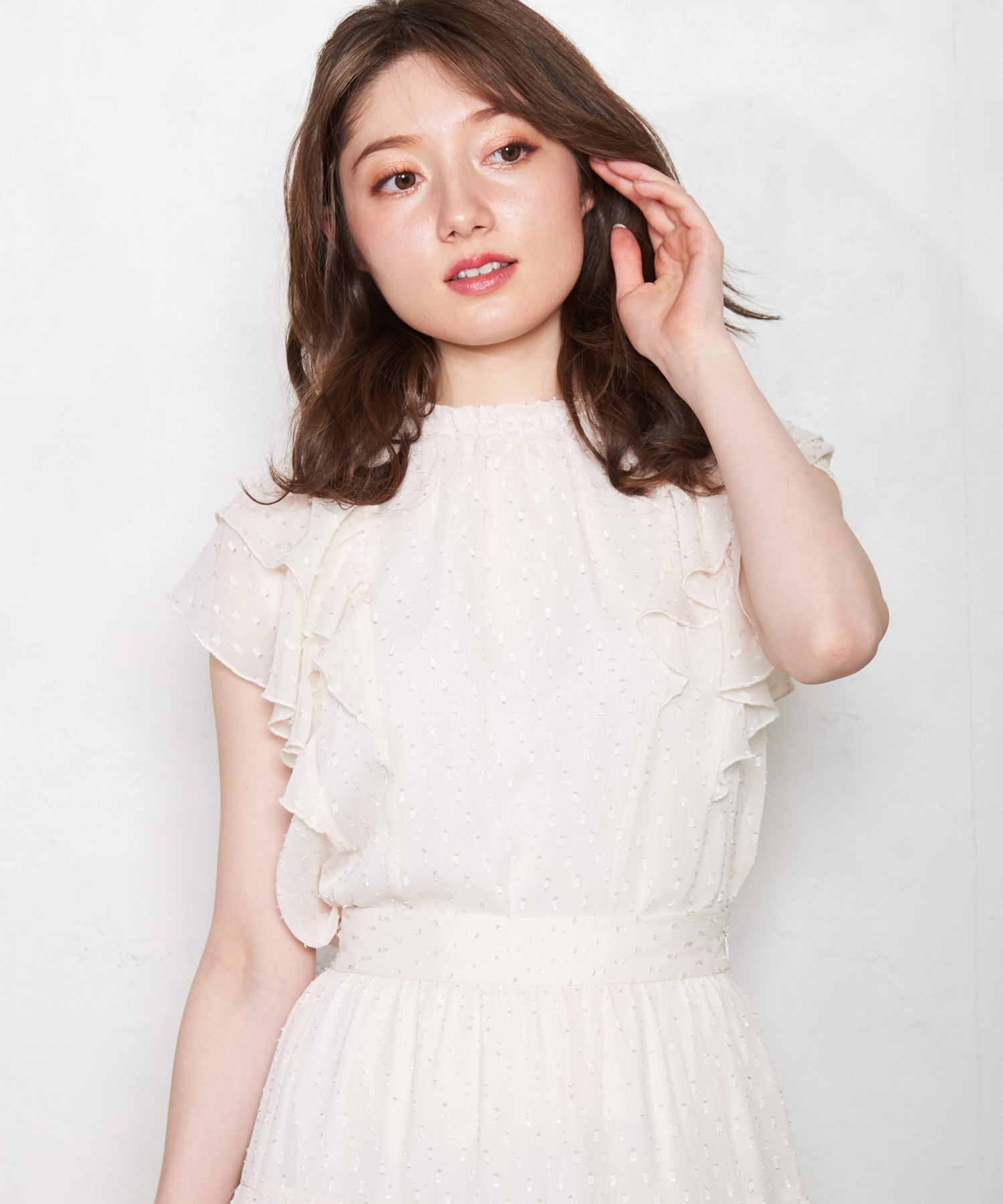 ドビードットフリルブラウス | シャツ・ブラウス | NOELA OFFICIAL WEB